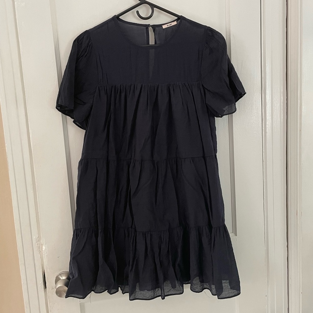 Mi Ami navy dress.